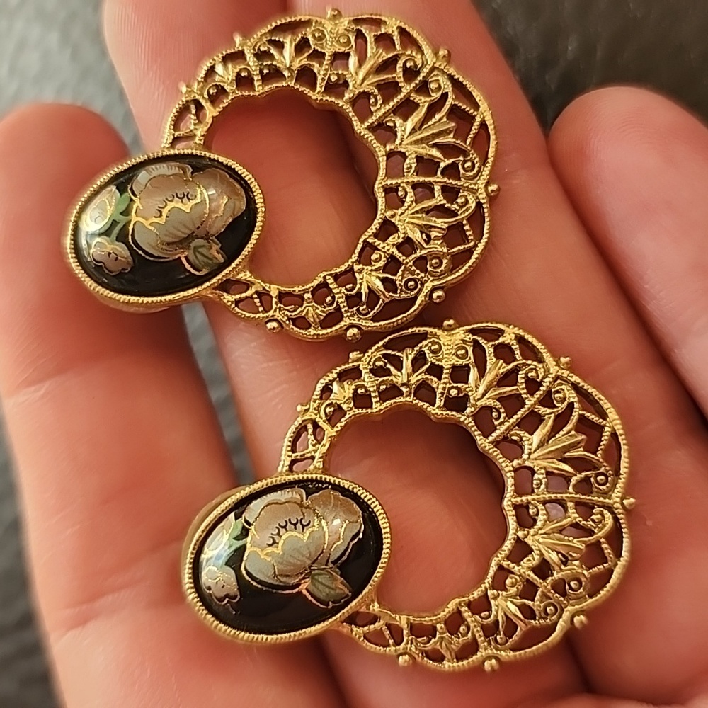 1928 earrings - Picture 1 of 7
